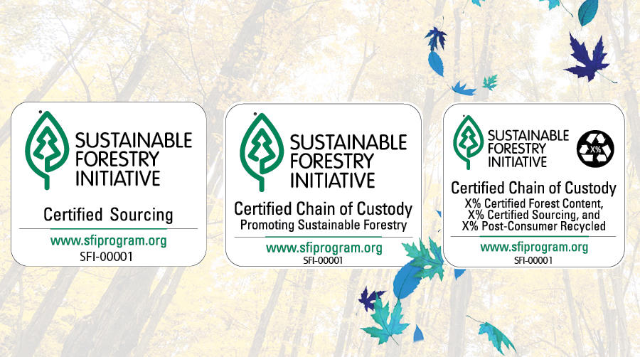 SFI on-product label examples